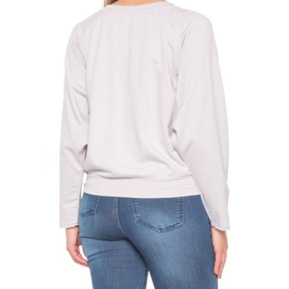 Young Fabulous and Broke Womens Lace Up Payton Crew Sweatshirt Small - Picture 2 of 11
